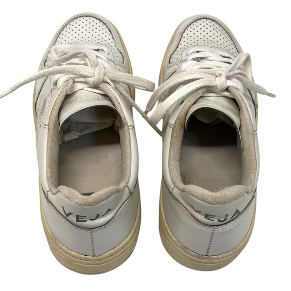 Veja V10 White Leather Casual Sneakers Women’s 38 - Picture 8 of 15